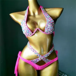 ملابس السباحة للسيدات 2019 Venus Vacation Crystal Bikini مجموعة ملابس الماس الماس الماس الماس.