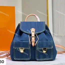 Denim Vintage Shoulder Bags Luxury Hobo Bumbag Backpack Designer Canvas Tote Handbag Purse 40995 44460 44464 44472 44466 44470