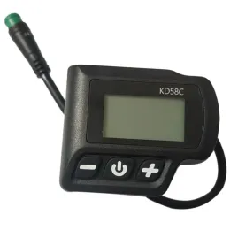 Acessórios 2448V KD58C LCD Display Bike Electric Instrument Monitor Ebike Speeder Substituição Painel BAFANG KIT