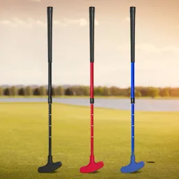 Clubes destro canhotos crianças putter comprimento ajustável equipamento de treinamento de golfe com eixo extensível mini clubes de golfe para homens e mulheres