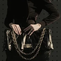 모나코 빈티지 골드 BB 플립 가방 아레나 송아지 가죽 숄더 가방 체인 가방 세련된 남자와 여자 핸드백 모양 19 퀼트 시리즈 지갑