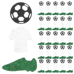 Party Decoration 50 Pcs Football Decorations Home Forniture Supplies Sequins Light House Apartment Must Haves Non-woven