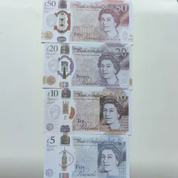 Prop UK Money Copy Libras GBP 100 50 NOTAS Filmes Jogam Dinheiro Falso para jogar Filme Prop Money