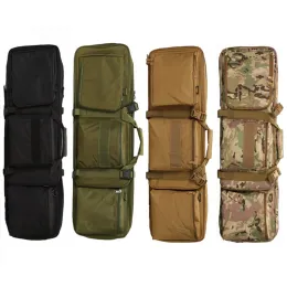 Taschen 85 cm Militärausrüstung Taktische Waffenbeutel Airsoft Rifle Carry Gun Case Schießen Jagdbeutel Wandern Camping -Schutz Rucksack