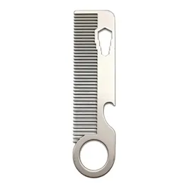 Stainless Steel Comb For Oil Head Portable Hair Comb Portable Beard Mini Comb Beard Comb Men's Beard Comb Styling hair Comb