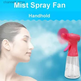 Electric Fans Portable spray blower Electric hair dryer Water spray mist blower Hand held electric fan Face moisturizing sprayY240320