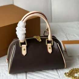 Designer vintage Bag Women Leather Handbag Shoulder bags Purses CrossBody Classic Fashion Totes Old Flower Purses