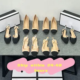 Dress shoes ballet flats shoes designer High-heeled shoes Spring cowhide letter bow fashion women black Flat boat shoe Lady leather Loafers 36-41