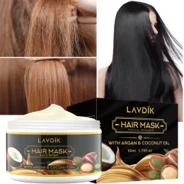 Condicionadores Óleo de Coco Máscara de Cabelo Nutritiva Reparação Eficaz Danos Cabelo Condicionador Nutritivo Profundo Suavização Sem Vapor Nutrição Cuidados com os Cabelos