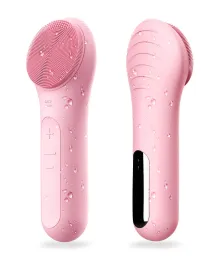 Scrubbers Miredor Sonic Facial Cleansing Brush, Silicone Pia amigável, recarregável para limpeza profunda | Esfoliação | Relaxe Massagem