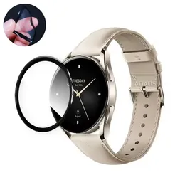 Uhren-Displayschutzfolie, 3D-gebogen, vollständige Abdeckung, weicher PAMA-PET-Schutz für Apple Watch 49 mm, 41 mm, Samsung, Xiaomi, Garmin, Amazfit, Huawei