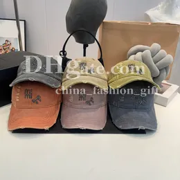 Baseball Cap Luxury Golf Hats Designer Diamond Letter Hat Fashionable Perforated Hat Summer Outdoor Sunscreen Hat Street Hip Hop Hat