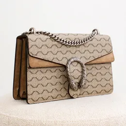 Сумка Ophidia Luxurys Dionysuss, высококачественная дизайнерская сумка для мужчин и женщин, клатч Marmont, сумка через плечо, сумка через плечо, кожаная сумка-тоут с цепочкой, сумки через плечо