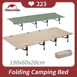 Möbler NatureHike 2023 Ny campingbädd 2,6 kg fällbara ultralätt sovande barnsängar utomhus vandring picknick tält säng 1 personssäng med 120 kg