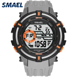 Orologi sportivi militari SMAEL Cool Watch uomo quadrante grande S Shock Relojes Hombre Casual LED Clock1616 orologi da polso digitali impermeabili262P