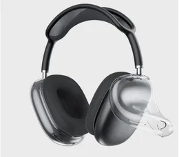 Metalliskt täckning för AirPods Max Air Pods Pro 2 3 2: a generationens huvudband Huvudtelefon Socktäta fall Tillbehör Solidvattentäta skyddande hörlurar