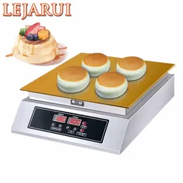 Einzelner Doppelkopf-elektrischer Souffle-Pfannkuchen-Maker, Souffle-Waffel-Brötchen-Maschine