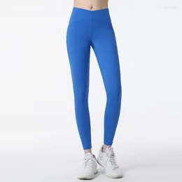 Active Pants Uulogo Yoga kläder Kvinnor Hög midja Naken Scrunch Bugym Leggings Fitness Push Up Sports Tights Workout Acti