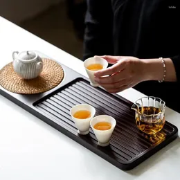 Tea Trays Mini Snack Tray Storage Rectangle Serving Coffeeware Ceremony Hospitality Coasters Oil Bandejas Home Decorationgs