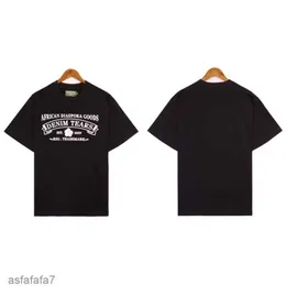 涙シャツメンズデミンティーY2KデニムTシャツ既成ショートパンツハラジュクホップ特大のコットンTシャツ短袖トップスデザイナー539 I0ZP