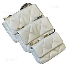 2024 new CC Women Diamond Lattice Crossbody Soft Leather Flap Classic Handbag Gold & Sier Metal Chain Ladies Fashion Bags Three Sizes 20-25-30cm