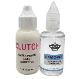 Adhesives 1 bottle 1.3 Oz 38 ml Clutch super adhesive glue wig bonding glue for lace wig and toupee