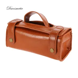 Pennello Dscosmetic New Fashion Borsa da viaggio in pelle per pennello da barba uomo kit rasoio di sicurezza strumenti da barba Custodia impermeabile