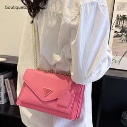 Designer-Mode-Handtasche, neuer Postbote, leichte Luxus-Mode-Kettentasche, Bonbonfarbe, One-Shoulder-Crossbody-Damen-Flip