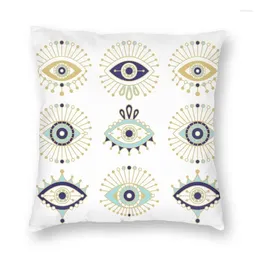 Poduszka Turkish Evil Eye Collection On White Nordic Cover Decor Home Decor Nazar Amulet Hamsa Boho Bohemian