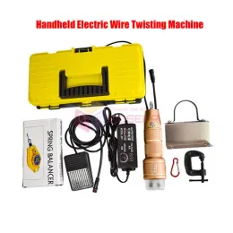 AC 100-240V Electric Wire Twisting Machine Multi-Strand Handheld Cable Twister för att krimpa 30 mm längdtrådsvridningsverktyg