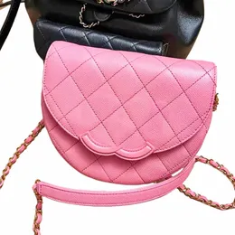 pink fi small Cross Body cc saddleShoulder Bags Genuine Leather lady sling chain Designer Clutch Bags Totes handbag flap Womens mens quilted Luxu v3h6#