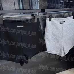 Designer Women Mini Boxers Shorts Luxury Sexy Summer Cool Shorts Casual Sporty Gray Blacck Beach Shorts