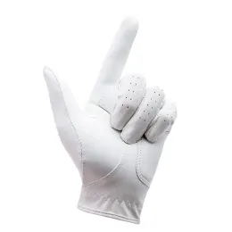 Gloves 1pc Golf Gloves Men'S Elastic Anti Slip Leather Gloves WearResistant Lambskin Left Hand Breathable Gloves