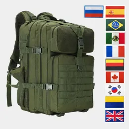 Bags Oulylan 30L/45L Outdoor New Tactical Backpack Backpack Backpack de grande capacidade Equipamento esportivo ao ar livre Backpack de camuflagem
