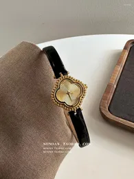 WRISTWATCHES FOREAL COVER CLOVE KWARTZA KOBIETA ACCESOROMS LADY Watch Luksusowy prezent modowy w zegarkach dla kobiet nadgarstka