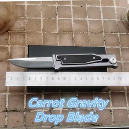 Jufulde Made Nożyc nóż D2 Drop Blade Aluminium + G10 Rękoch