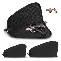Väskor Taktisk pistolväska Militär dold pistolpåse bärbar pistolskydd Fall hölsterjakt utomhuspistol bärväska