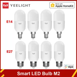 Управление Yeelight Smart LED Bulb M2 Bluetooth Mesh E27 E14 Лампа с регулируемой яркостью Цветовая температура Управление через приложение для Xiaomi Mi Home Homekit