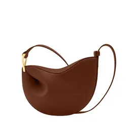 Çanta tasarımcısı kadın çanta çanta çanta polen cowhide yarım ay çanta numero stil çapraz kanatlı çanta köfte orijinal deri kadın hobo göğüs paketi lüks tasarımcılar p2