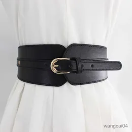 Cinture Cintura da donna ultra larga in vita stile coreano durevole cintura elastica alla moda cintura in vita regolabile