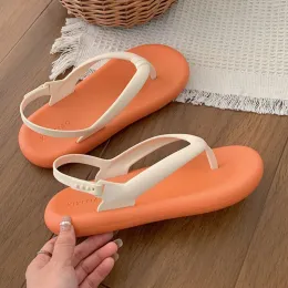 FLOPS ORTHOPEDIC NOUV SLIPPERS MULHERM MULHERES FLIP FLIPS SHOPS SMANHAS 2023 Sandálias planas Anti -Slip Clipe Toe Slides de travesseiros de praia ao ar livre