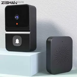 Dzwonki do drzwi WiFi wideo Kamera do drzwi cyfrowe połączenie pierścieniowe bezprzewodowe bezpieczne intercom Outdoor Eye Peeper Smart Home Voice Telefon Doorble240320