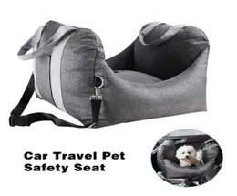 Dog Travel Booster With Handles For Car Seats Outdoor Traveling Basket Bag Cat Pet Product 101489107093080454