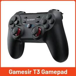 وحدة التحكم في اللعبة Gamesir T3 وحدة تحكم ألعاب اللاسلكية مناسبة للكمبيوتر/NS/الهاتف المحمول/التلفزيون Windows 7 10 11 زر خطي الاهتزاز الديناميكي