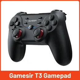 Kontrolery gier GamesIr T3 Wireless Gamepad kontroler odpowiedni na komputer/NS/telefon komórkowy/telewizor Windows 7 10 11 Dynamiczne wibracje przycisków liniowych