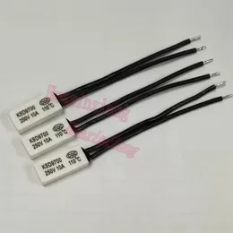 20pcs/lotセラミックKSD9700 10A 250V温度スイッチ通常閉じたサーモスタットプロテクター