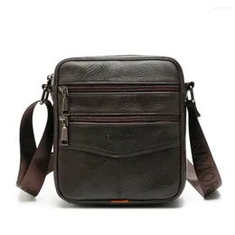 DHgate Genuine Leather Mens Messenger Bag Crossbody Shoulder Bag for Everyday Use Bags Luggage Accessories