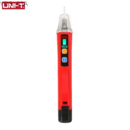 Aktuell mätare enhet UT12D AC-spänningsdetektor Non Contact Pen Tester Electric Sensor 24-1000V Spänningsmätare Aktuell Test Pencil Alarm LED-ljus 240320