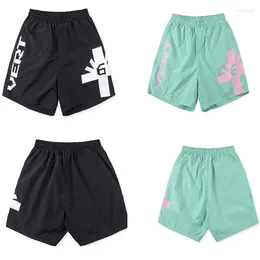 Shorts Masculino VVERTABRAE SWEAT D-2 Ins Malha de Algodão Puro Secagem Rápida Praia