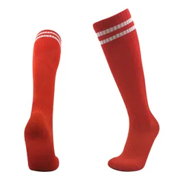 Sports Socks Soccer For Kids And Adt Football Stocking Over Knee Stripes Long Tube Absorbent Sweat Anti Slip Sock Drop Delivery Outdoo Dhejx